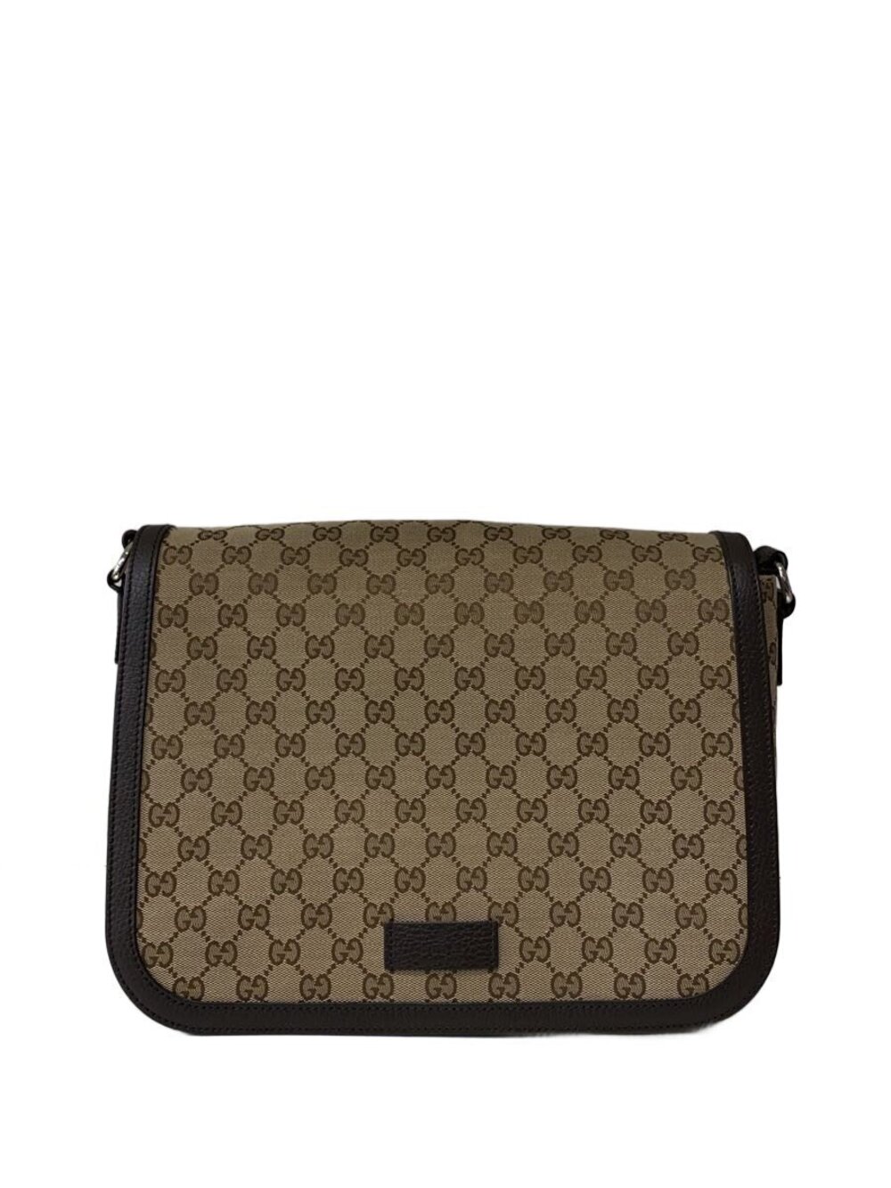 Gucci Shoulder Bag GG Canvas Camel Brown All over